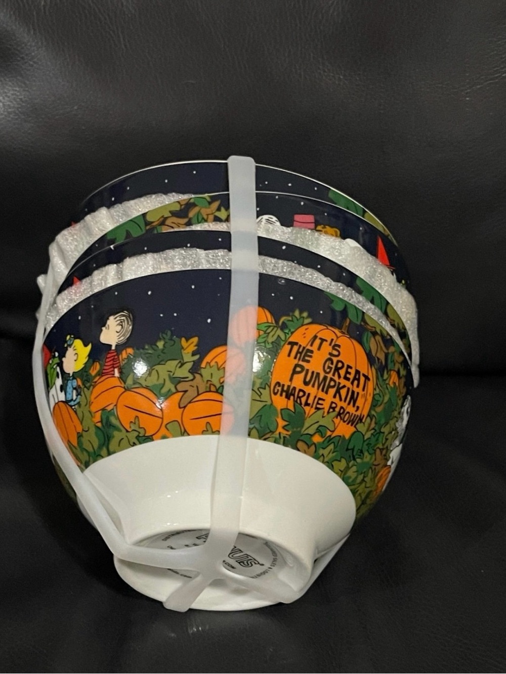 Halloween Peanuts Great Pumpkin Cereal Bowls, Set of 4